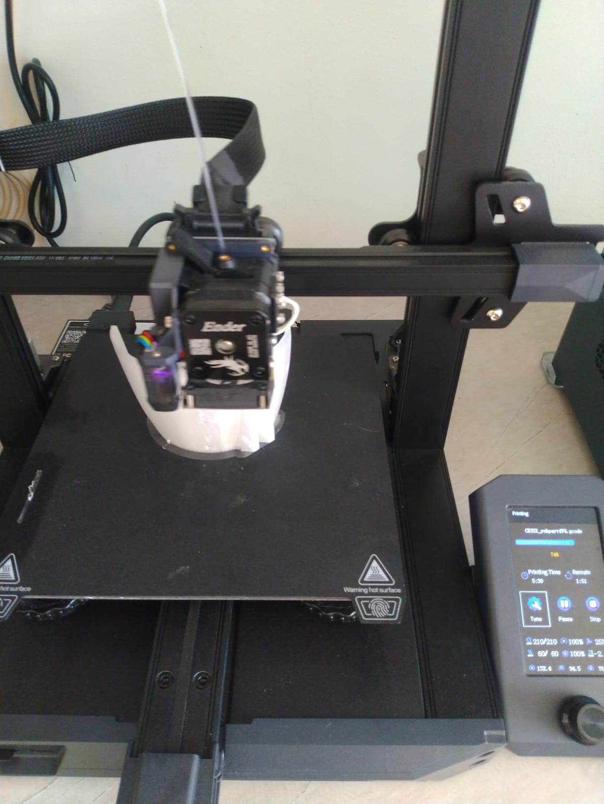 Printer 3D Mencetak Komponen